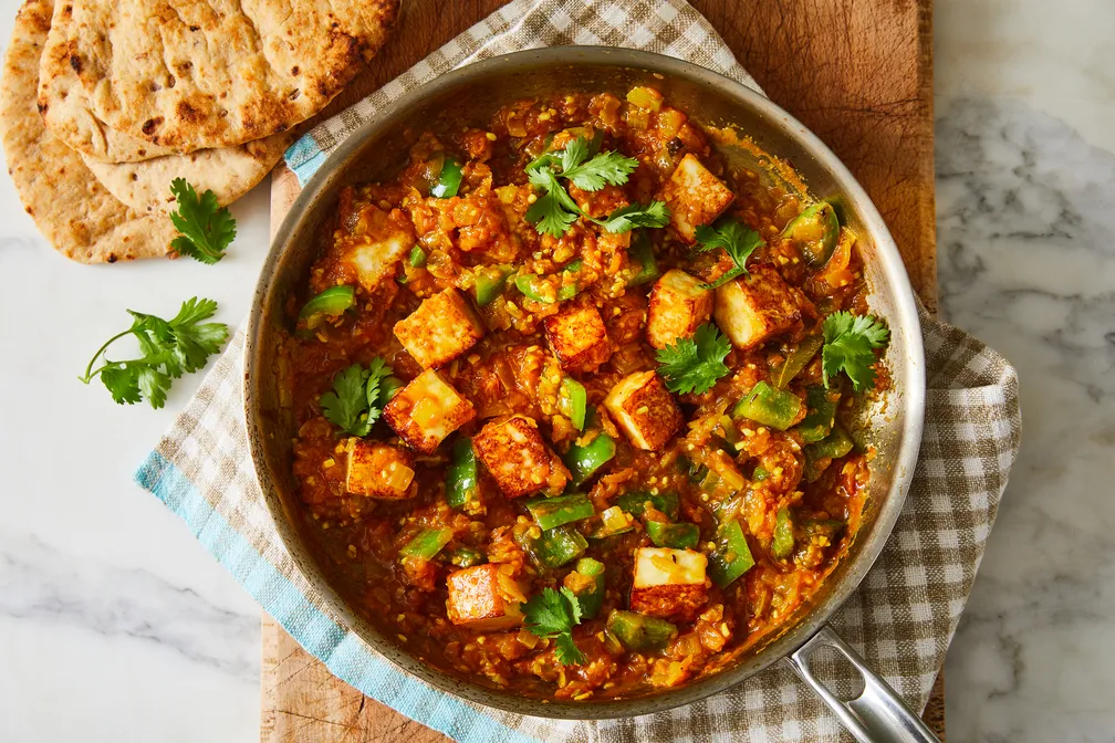 Shahi Paneer Bowl — creamy paneer curry on masala rice at My Spice N Rice, SE Calgary (Vegetarian)